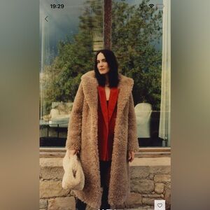 Women's Fur boucle coat